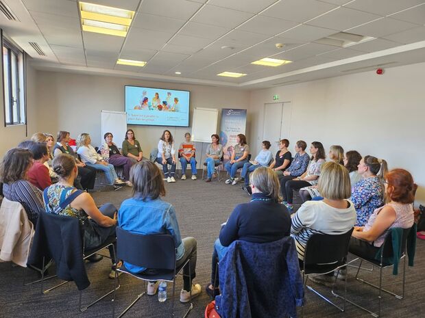 Atelier pendant le congrès Hypnose en pratique 2025