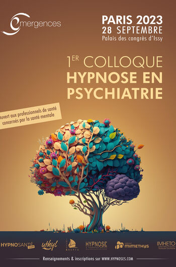 Affiche Colloque Hypnose en Psychiatrie