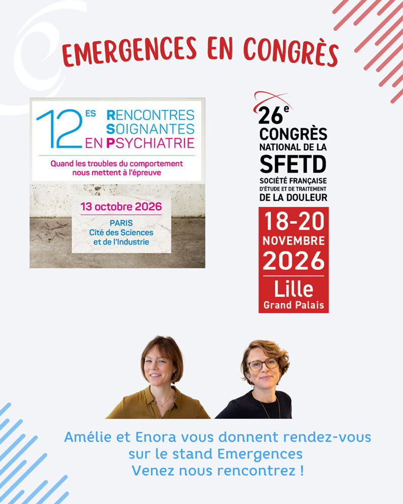 stand Emergences SFETD, santé mentale