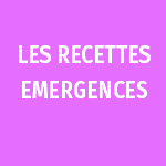 sommaire recette Emergences