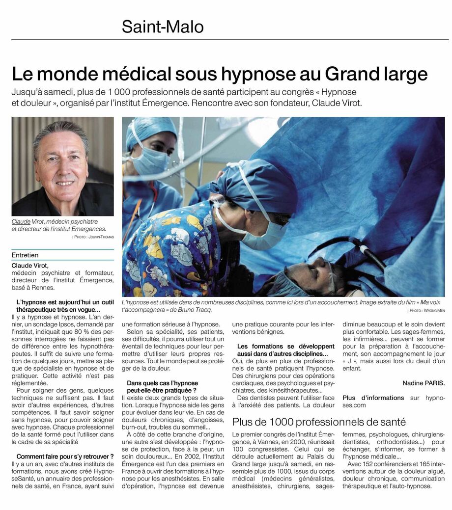 article-ouest france mai 2022