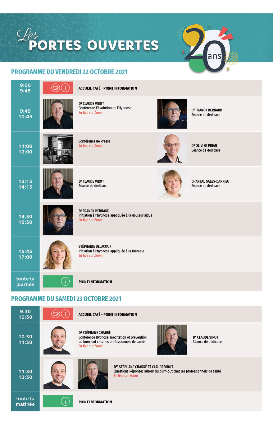 Programme Portes Ouvertes 2021 Emergences