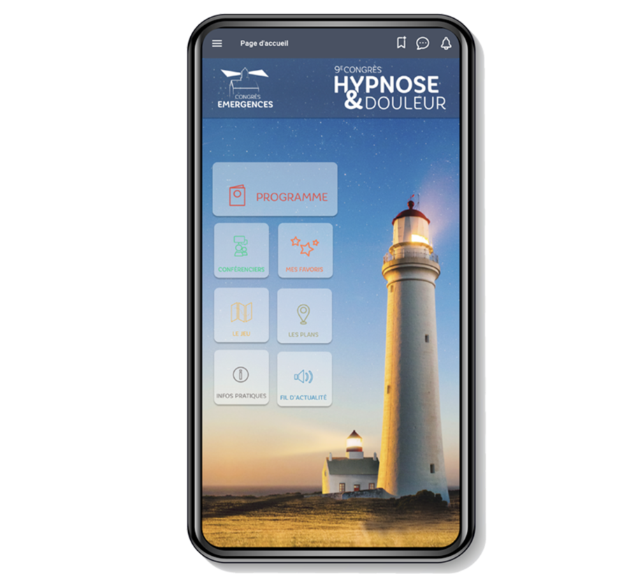 application congrès Hypnose & Douleur 2024