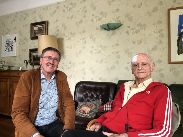 Claude Virot et Michel Serres