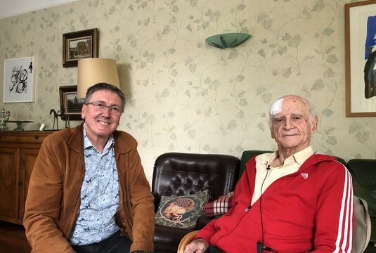 Claude Virot et Michel Serres