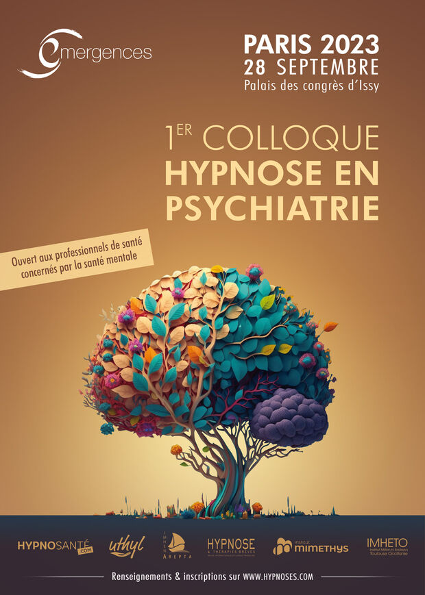 Affiche Colloque Hypnose en Psychiatrie